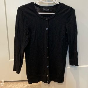 New York & Company Button Up Cardigan, Size S